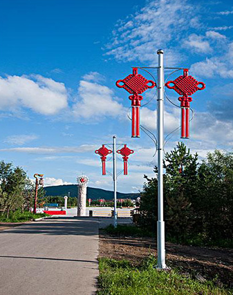 LED中国结路灯 智美078